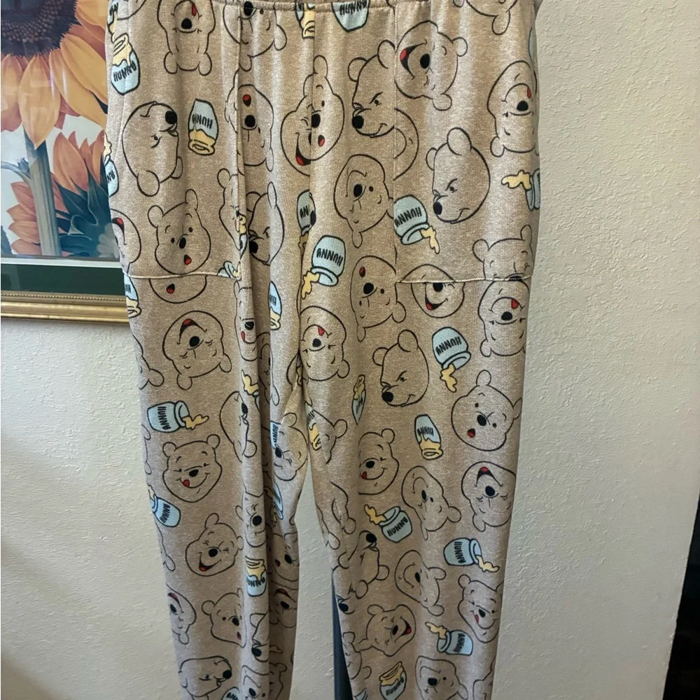 Disney Winnie the Pooh Beige Pajama Set - Picture 4 of 6
